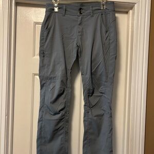 Prana Blue Trousers Straight Leg